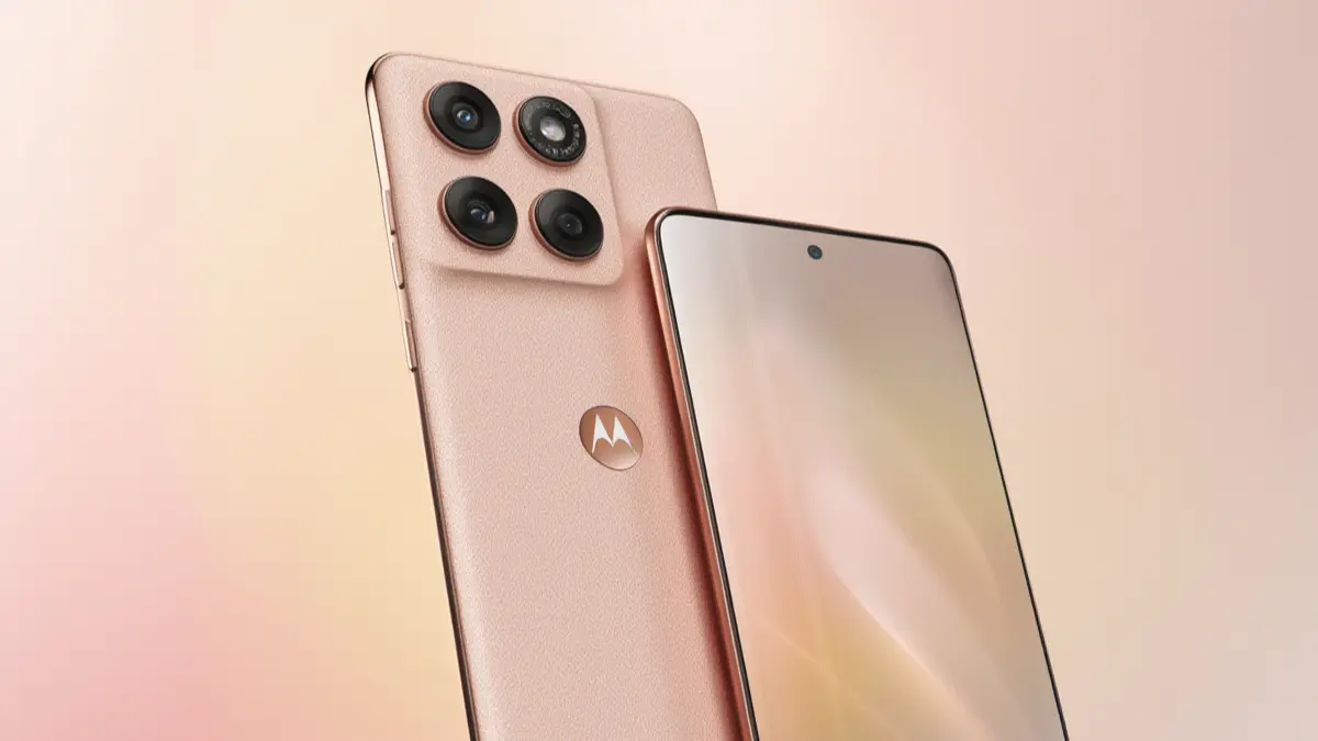 Motorola Signature 2026 flagship smartphone front and back view